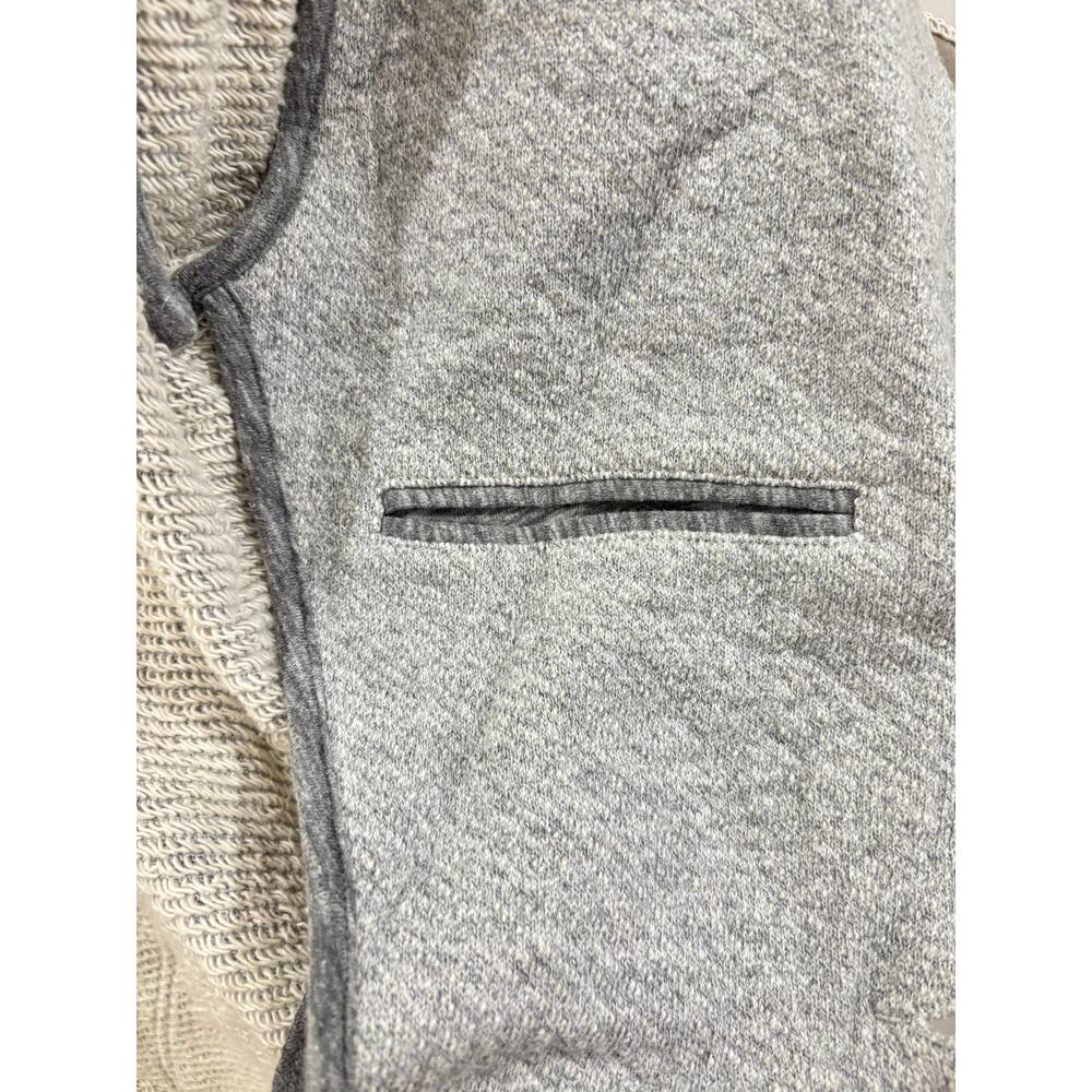 FAHERTY Gray Knit Blazer Jacket Casual Tailored Cardigan XS Excellent Condition - Picture 5 of 5